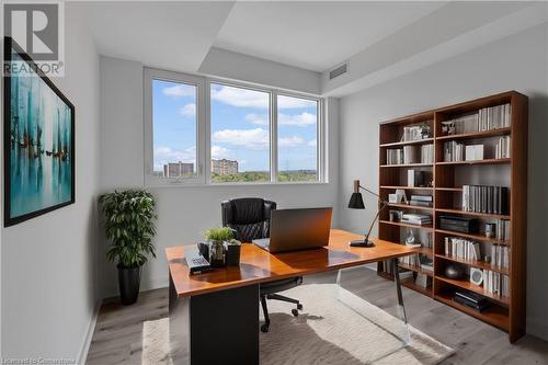 * Virtually Staged - 2007 James Street Unit# 707, Burlington, ON - Indoor Photo Showing Office