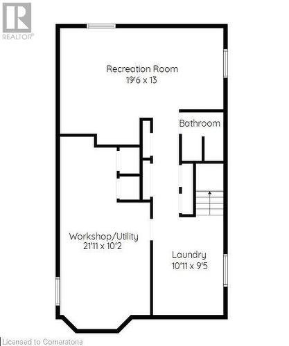 An Extra 545 sq ft of Living Space in the Bsmt - 11 Wesanford Place, Hamilton, ON - Other