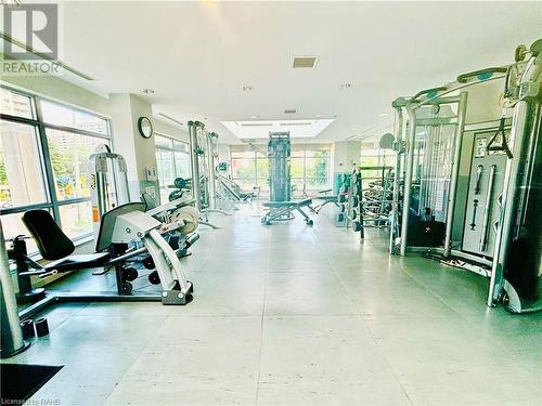 Fitness Gym - 1 Elm Drive W Unit# 2309, Mississauga, ON - Indoor Photo Showing Gym Room