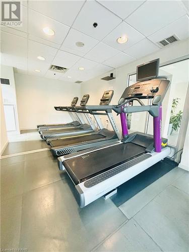 Fitness Gym - 1 Elm Drive W Unit# 2309, Mississauga, ON - Indoor Photo Showing Gym Room