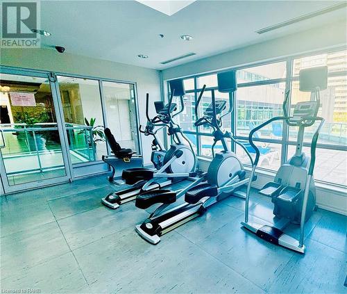 Fitness Gym - 1 Elm Drive W Unit# 2309, Mississauga, ON - Indoor Photo Showing Gym Room