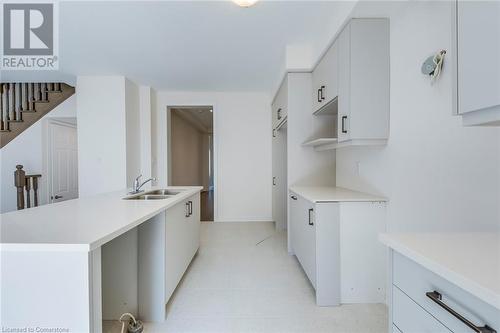 3916 Leonardo Street, Burlington, ON - Indoor Photo Showing Kitchen With Double Sink