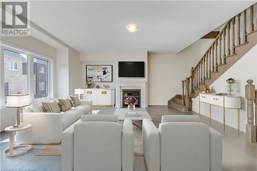 3916 Leonardo Street, Burlington, ON - Indoor Photo Showing Other Room With Fireplace