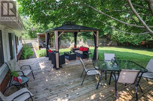 48 Emily Street, Grimsby, ON - Outdoor With Deck Patio Veranda With Backyard