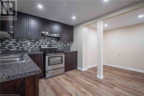 127 Robins Avenue, Hamilton, ON - Indoor Photo Showing Kitchen With Upgraded Kitchen