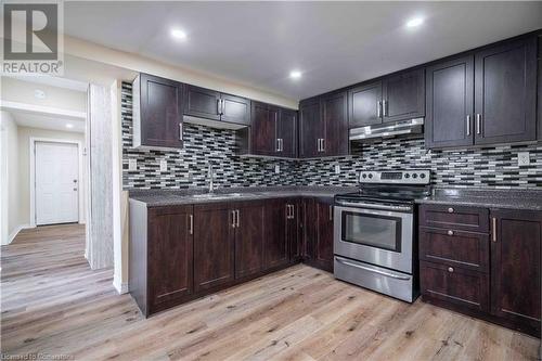 127 Robins Avenue, Hamilton, ON - Indoor Photo Showing Kitchen With Upgraded Kitchen