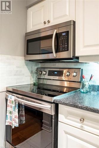 1966 Main Street W Unit# 406, Hamilton, ON - Indoor Photo Showing Kitchen