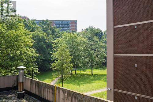 1966 Main Street W Unit# 406, Hamilton, ON - Outdoor With Balcony