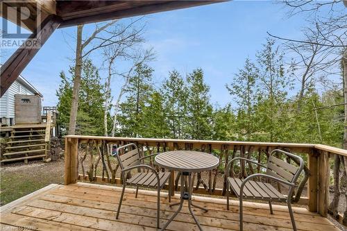 99 Teddy Bear Lane, South Bruce Peninsula, ON - Outdoor With Deck Patio Veranda With Exterior