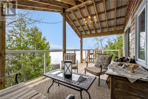 99 Teddy Bear Lane, South Bruce Peninsula, ON - Outdoor With Deck Patio Veranda With Exterior