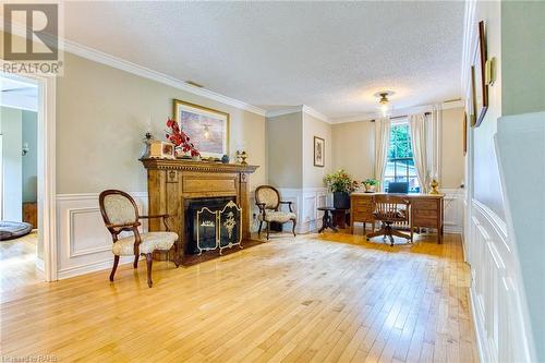 341 Main Street W, Grimsby, ON - Indoor With Fireplace