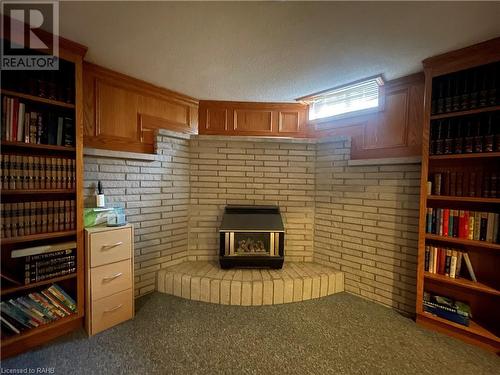 Basement - fireplace - 407 Melanie Crescent, Ancaster, ON - Indoor With Fireplace