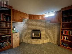 Basement - fireplace - 