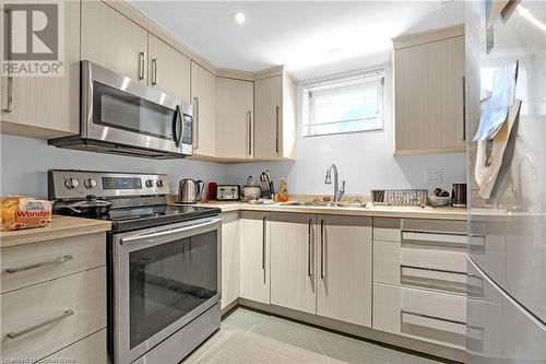 29 Clarendon Avenue, Hamilton, ON - Indoor Photo Showing Kitchen With Double Sink