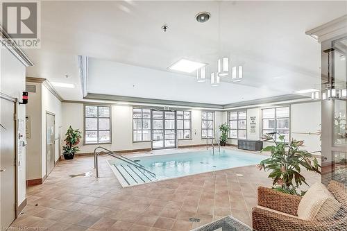 100 Burloak Drive Unit# 2405, Burlington, ON - Indoor Photo Showing Other Room With In Ground Pool