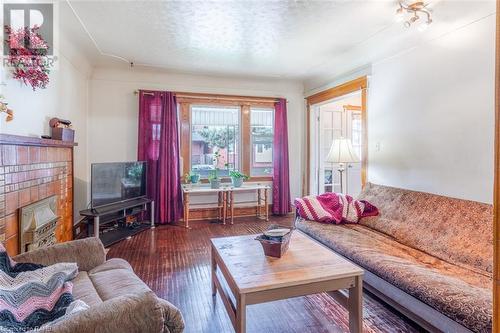 25 Chestnut Avenue, Hamilton, ON - Indoor Photo Showing Living Room