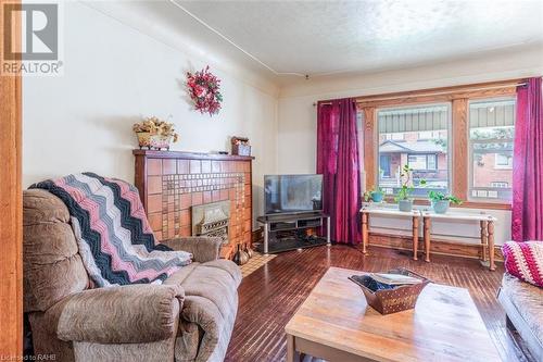 25 Chestnut Avenue, Hamilton, ON - Indoor Photo Showing Living Room