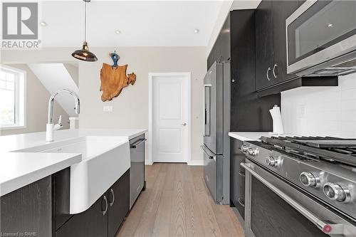 117 Hibiscus Lane, Hamilton, ON - Indoor Photo Showing Kitchen With Upgraded Kitchen