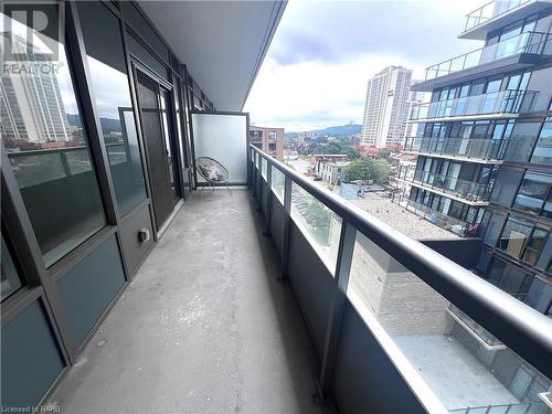 212 King William Street Unit# 807, Hamilton, ON - Outdoor With Balcony With Exterior