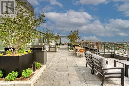 Rooftop Terrace - 212 King William Street Unit# 807, Hamilton, ON - Outdoor With Deck Patio Veranda With View