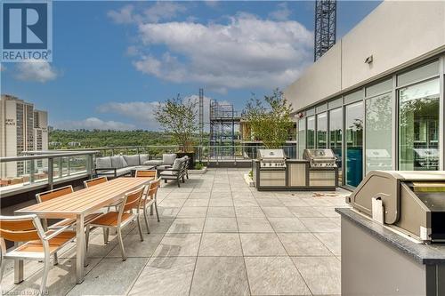 Rooftop Terrace - 212 King William Street Unit# 807, Hamilton, ON - Outdoor