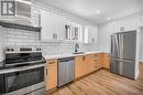 262 Robert Street, Hamilton, ON  - Indoor Photo Showing Kitchen With Double Sink With Upgraded Kitchen 