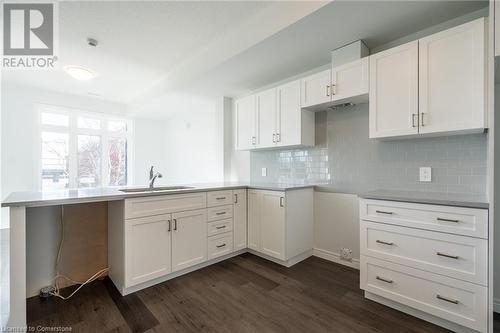 2620 Binbrook Road Unit# 207, Hamilton, ON - Indoor Photo Showing Kitchen