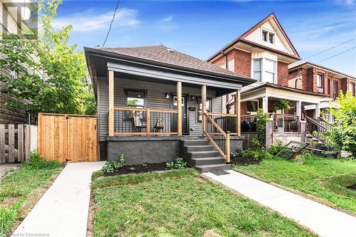 284 Grosvenor Avenue N, Hamilton, ON - Outdoor With Deck Patio Veranda With Facade