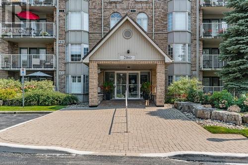 Building D - 216 Plains Road W Unit# D307, Burlington, ON - Outdoor With Balcony With Facade