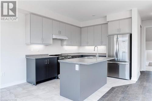 Kitchen - 419 Vanilla Trail, Thorold, ON - Indoor Photo Showing Kitchen With Stainless Steel Kitchen With Upgraded Kitchen