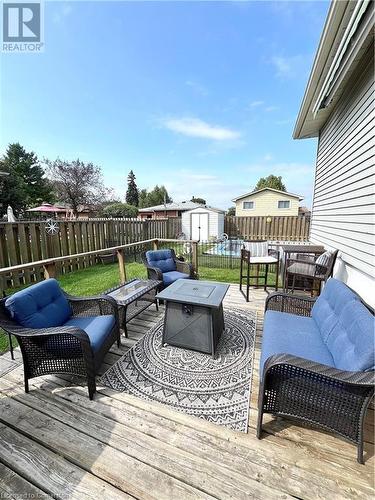 87 Locheed Drive, Hamilton, ON - Outdoor With Deck Patio Veranda With Exterior