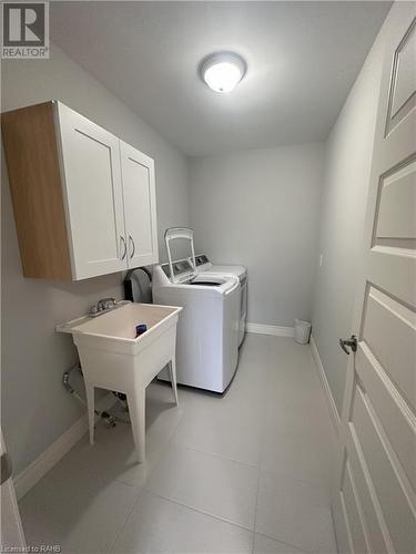 Second Floor Laundry - 166 Mount Albion Road Unit# 1, Hamilton, ON - Indoor Photo Showing Laundry Room