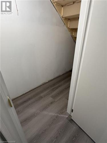 Basement Storage Room under Stairs - 166 Mount Albion Road Unit# 1, Hamilton, ON - Indoor Photo Showing Other Room