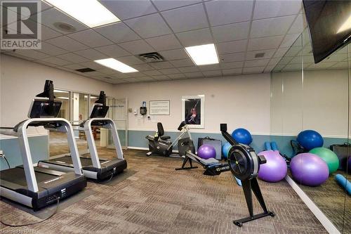 1276 Maple Crossing Boulevard Unit# 1508, Burlington, ON - Indoor Photo Showing Gym Room