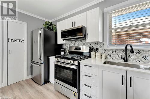 Kitchen - 77 Inchlee Drive, Hamilton, ON - Indoor Photo Showing Kitchen With Stainless Steel Kitchen With Upgraded Kitchen