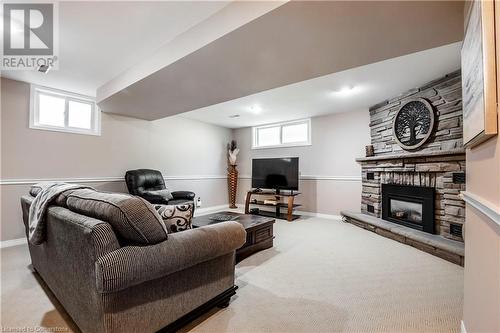 2479 Exeter Crescent, Burlington, ON - Indoor Photo Showing Other Room With Fireplace