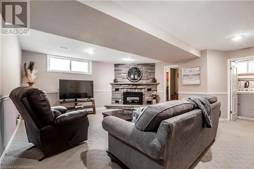 2479 Exeter Crescent, Burlington, ON - Indoor Photo Showing Other Room With Fireplace