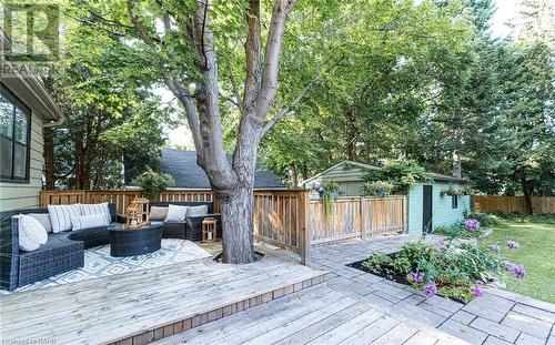 31 Academy Street, Ancaster, ON - Outdoor With Deck Patio Veranda