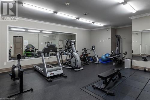 397 King Street W Unit# 207, Dundas, ON - Indoor Photo Showing Gym Room