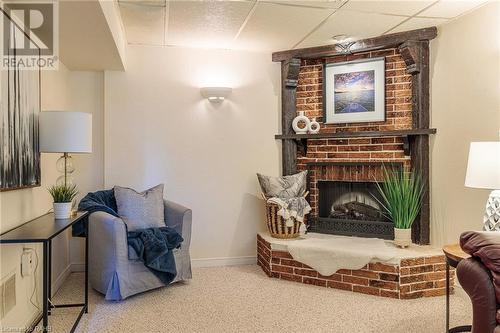 1310 Ester Drive, Burlington, ON - Indoor With Fireplace