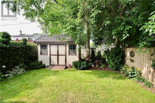 Shed in Backyard - 23 Northglen Avenue, St. Catharines, ON - Outdoor