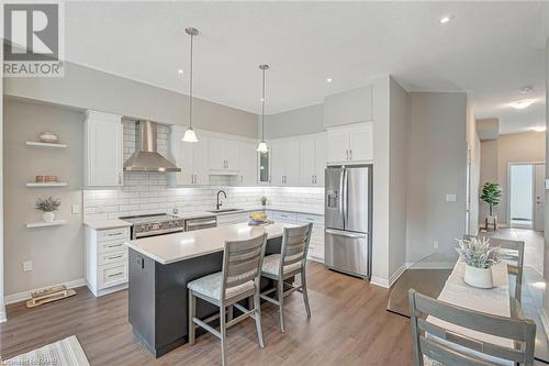 25 Isherwood Avenue Unit# J138, Cambridge, ON - Indoor Photo Showing Kitchen With Upgraded Kitchen