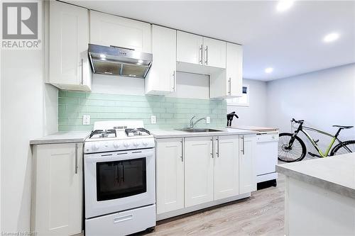 in law kitchen - 44 Welbourn Drive, Hamilton, ON - Indoor Photo Showing Kitchen