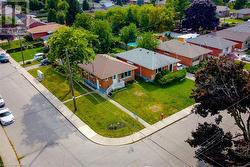 From the air Welbourn and Hoover Cres - 