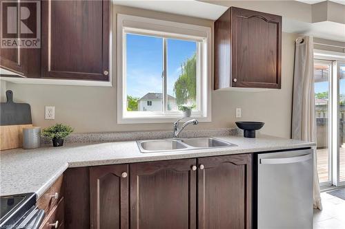 37 Stowe Terrace, Brantford, ON - Indoor Photo Showing Kitchen With Double Sink