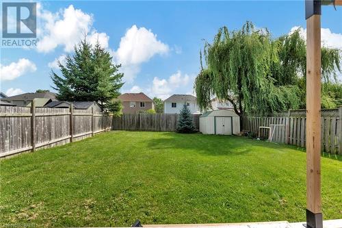 37 Stowe Terrace, Brantford, ON - Outdoor With Backyard