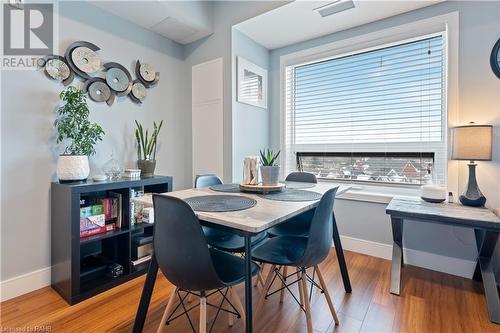 1 Wellington Street Unit# 607, Brantford, ON - Indoor Photo Showing Dining Room