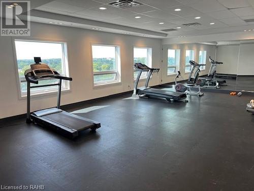 1 Wellington Street Unit# 607, Brantford, ON - Indoor Photo Showing Gym Room