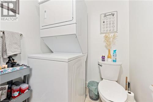 1 Wellington Street Unit# 607, Brantford, ON - Indoor Photo Showing Laundry Room