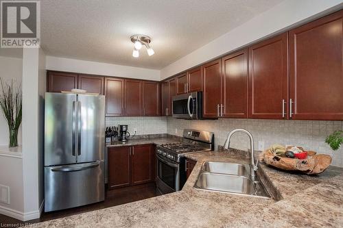 334 Pinehill Drive, Stoney Creek, ON - Indoor Photo Showing Kitchen With Double Sink